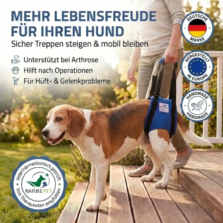 Hunde Tragehilfe hinten 27 Nature Pet Tragehilfe hinten für Hunde