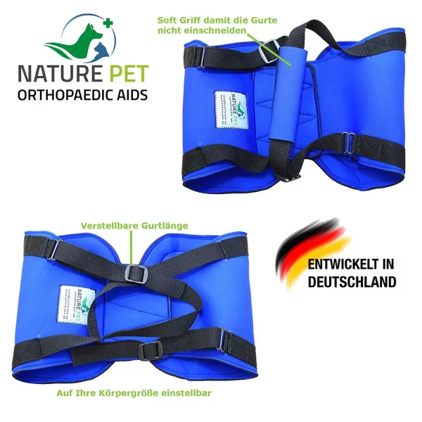 Nature Pet: Orthopädische Hilfsmittel für ein besseres Hundeleben! tragehilfen für Hunde
