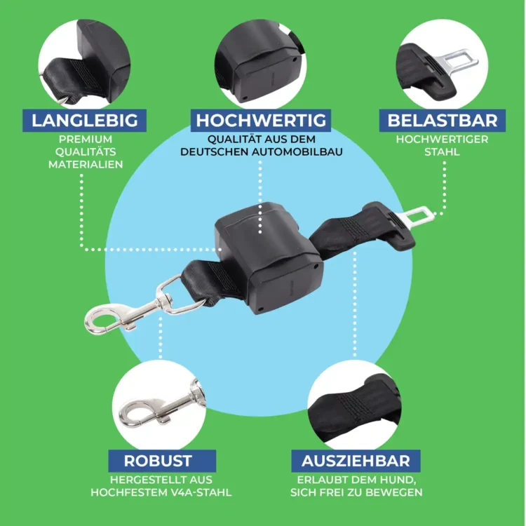 Hunde Sicherheitsgurt Vorteile