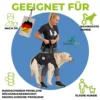Ganzkörpertragehilfe für Hunde 46 Durgehende Tragehilfe für Hunde