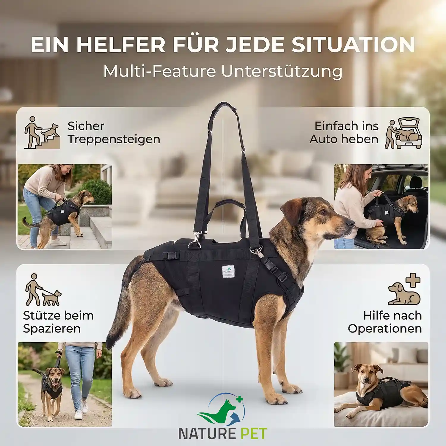 Ganzkörpertragehilfe Hund