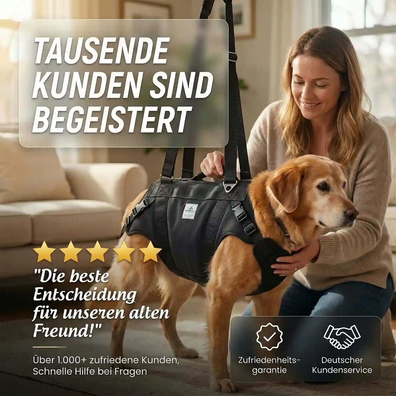Ganzkörpertragehilfe Hund