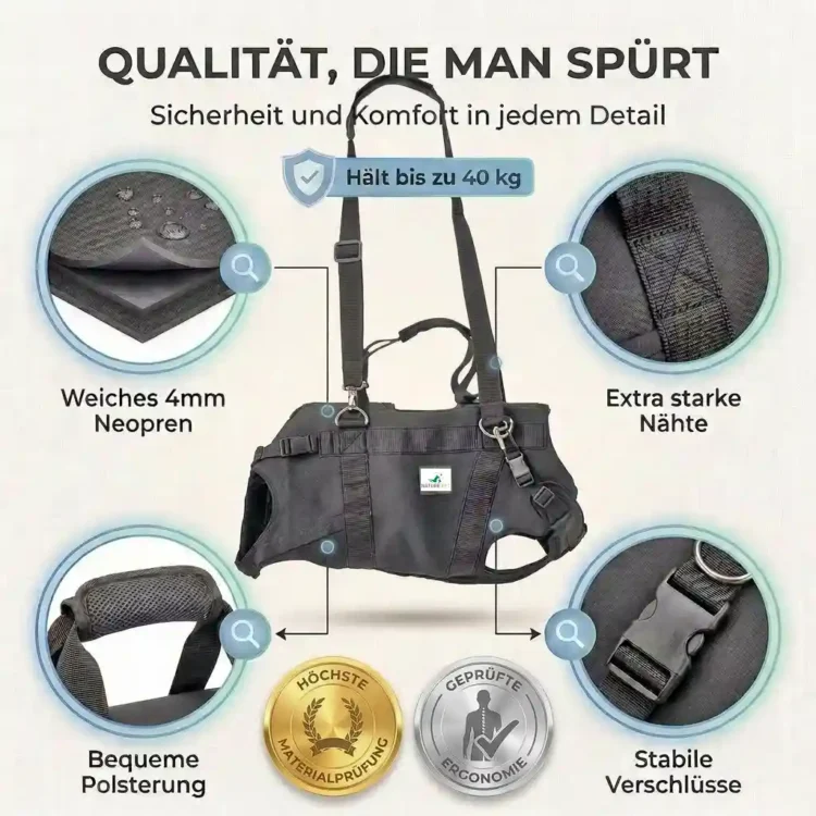 Ganzkörpertragehilfe Hund