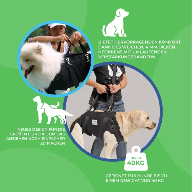 Ganzkörpertragehilfe für Hunde 21 Hunde Ganzkörpertragehilfe Von Nature Pet