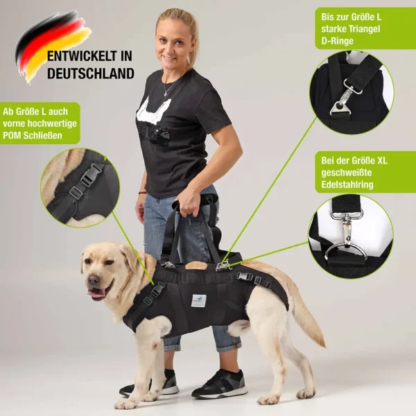 Nature Pet Durchgehende Tragehilfen für Hunde