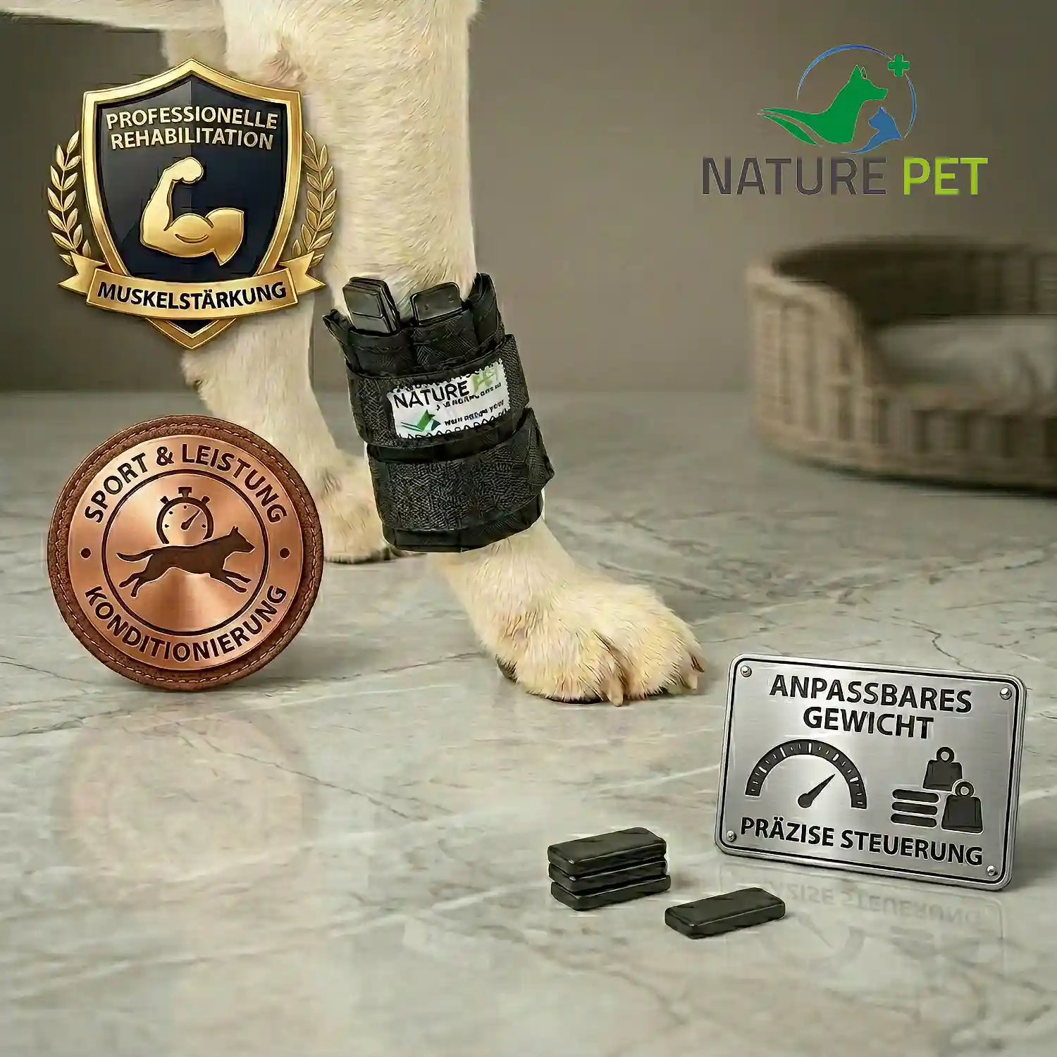 Gewichtsmanschette Hund