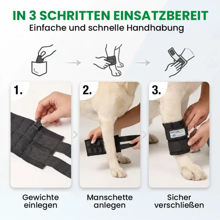 Gewichtsmanschette Hund