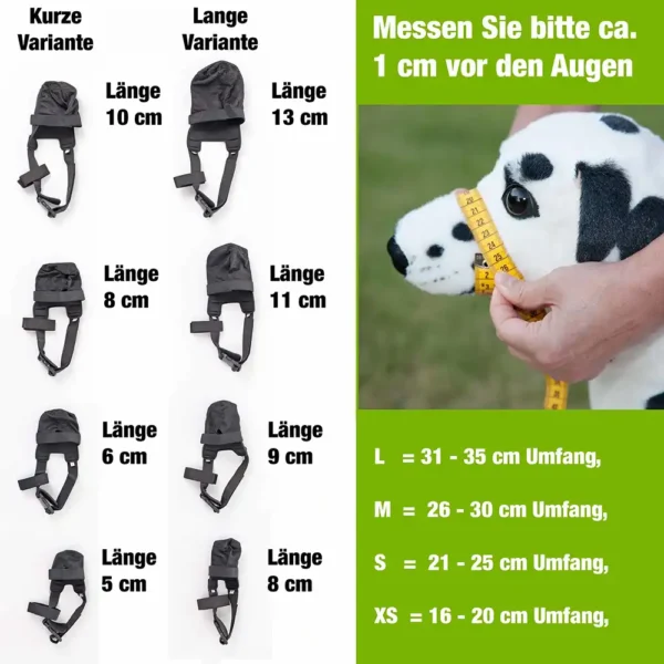 Giftköderschutz für Hunde vermessen