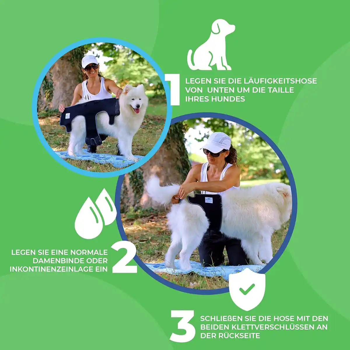 Läufigkeitshose aus Neopren 9 Läufigkeitshose von Nature Pet anlegen