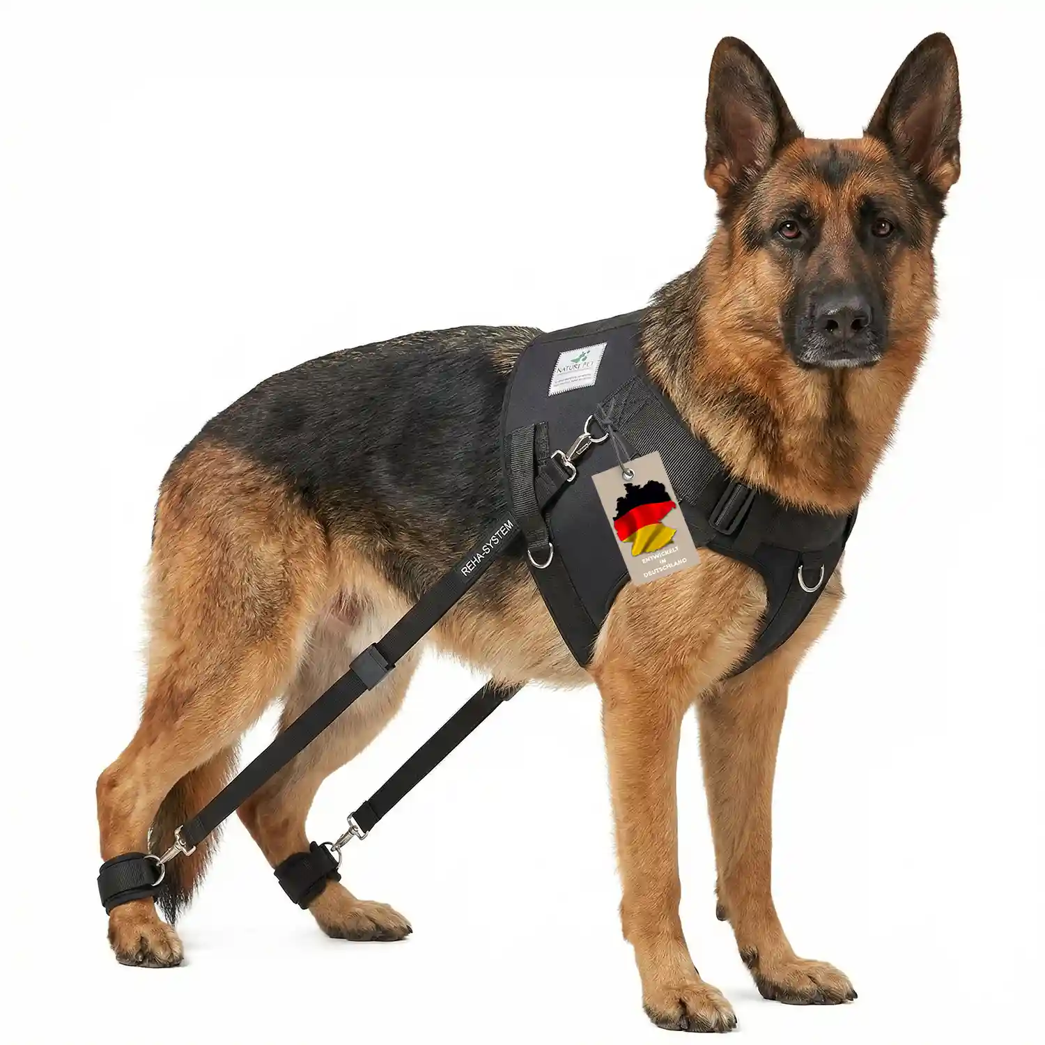 Expander Trainingsgeschirr für Hunde 19 Nature Pet Hundeexpander Trainingsgeschirr