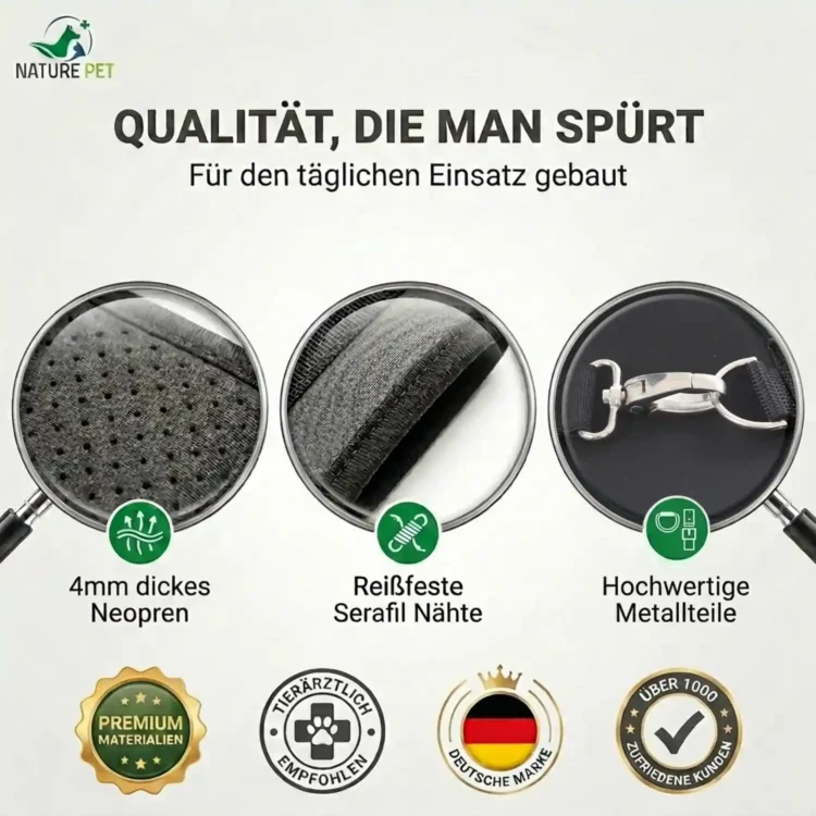Expander Trainingsgeschirr für Hunde 33 Nature Pet Hundeexpander Trainingsgeschirr