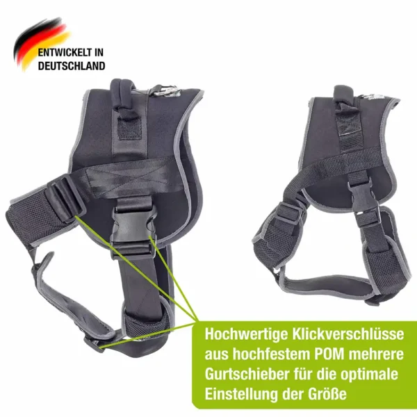 Sicherheitgurt Geschirr für Hunde im Auto von Nature Pet