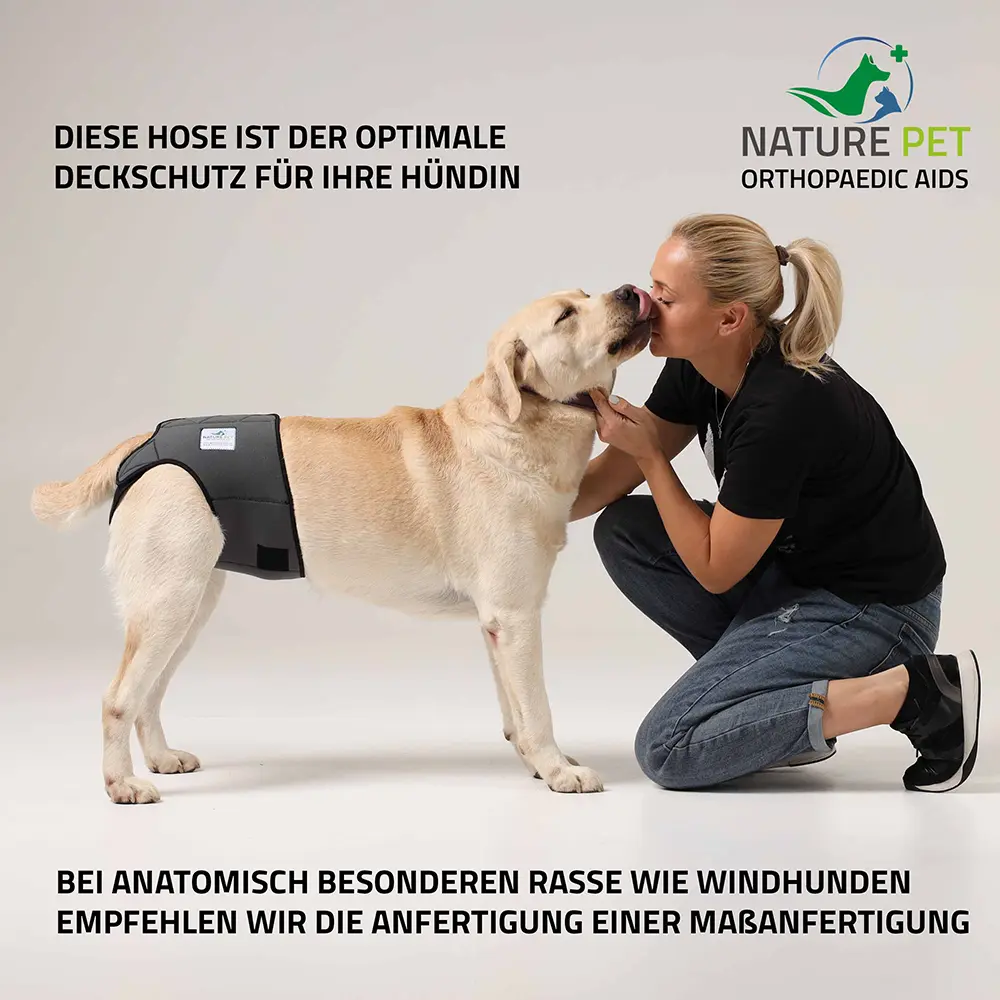 Läufigkeitshose und Inkontinenzhose für Hunde - Pfaff Nature Pet