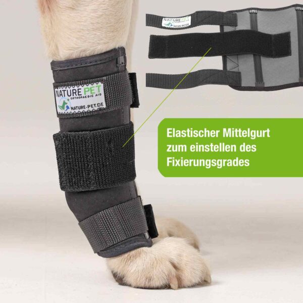 Medium Handgelenkbandage für Hunde