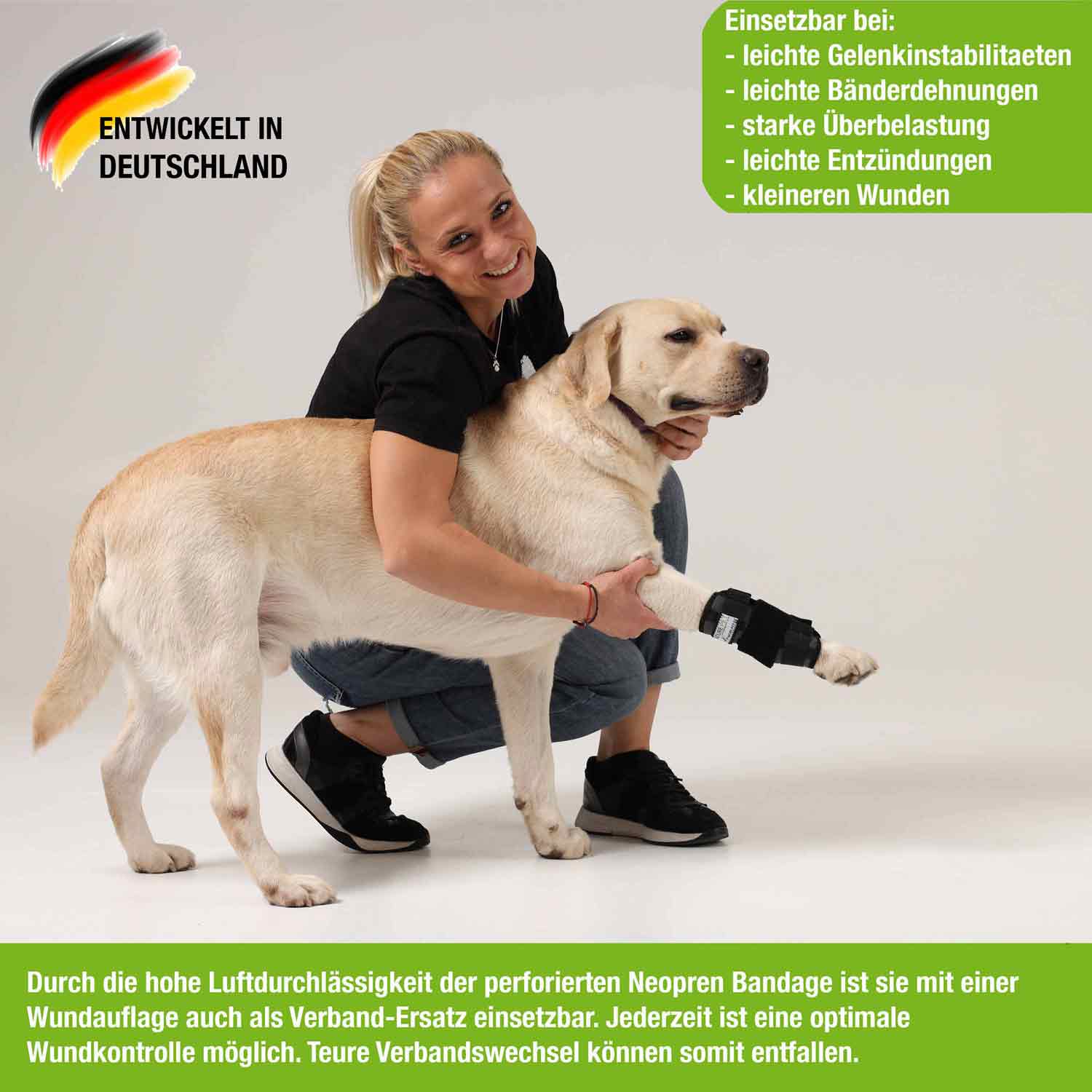 Medium Bandage Vorderlauf hunde