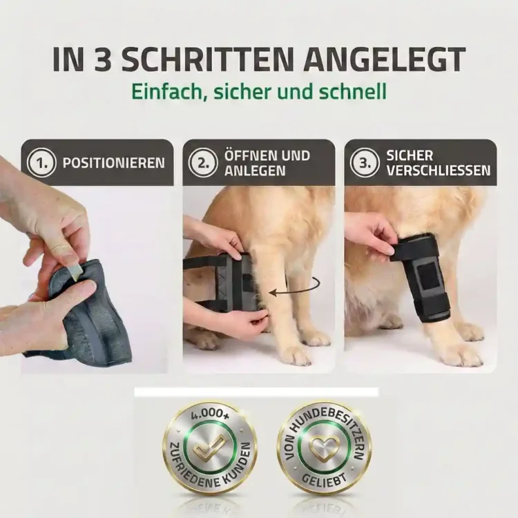 Premium Bandage Vorderlauf Hund