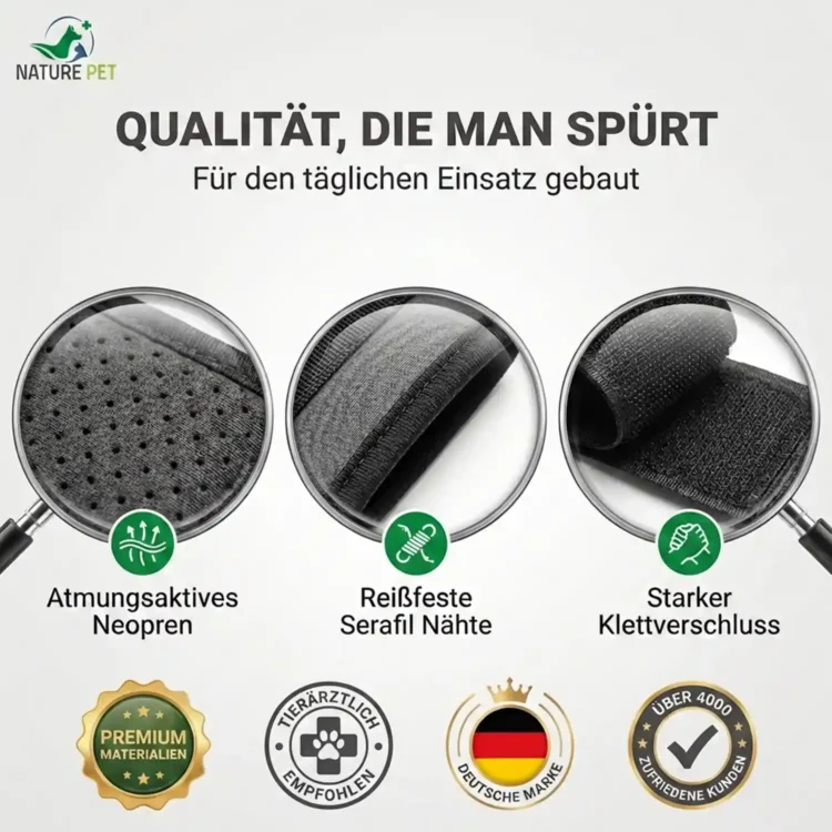 Premium Bandage Vorderlauf Hund