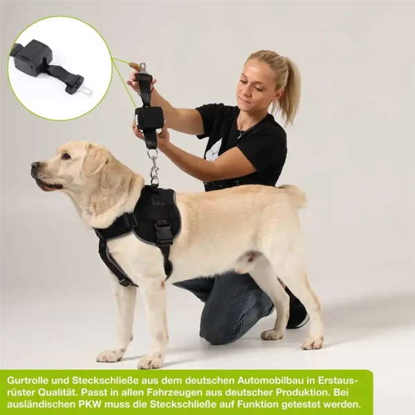 Nature Pet ausziehbarer Gurt für Hunde im Auto