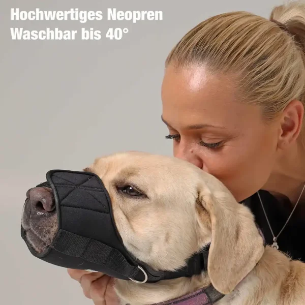 Softmaulkorb aus Neopren für Hunde