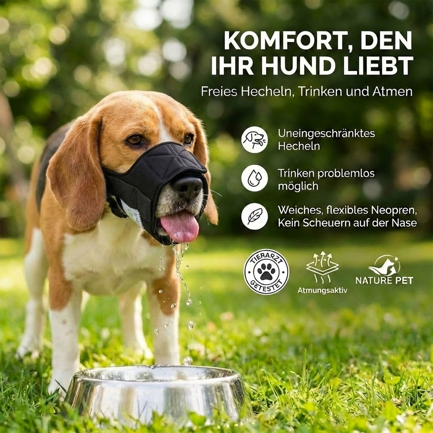 Softmaulkorb-Komfort