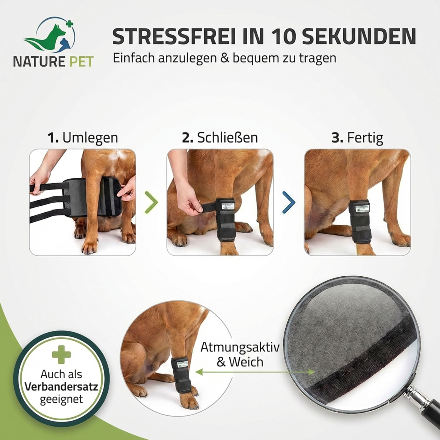 Sportbandage für Hunde