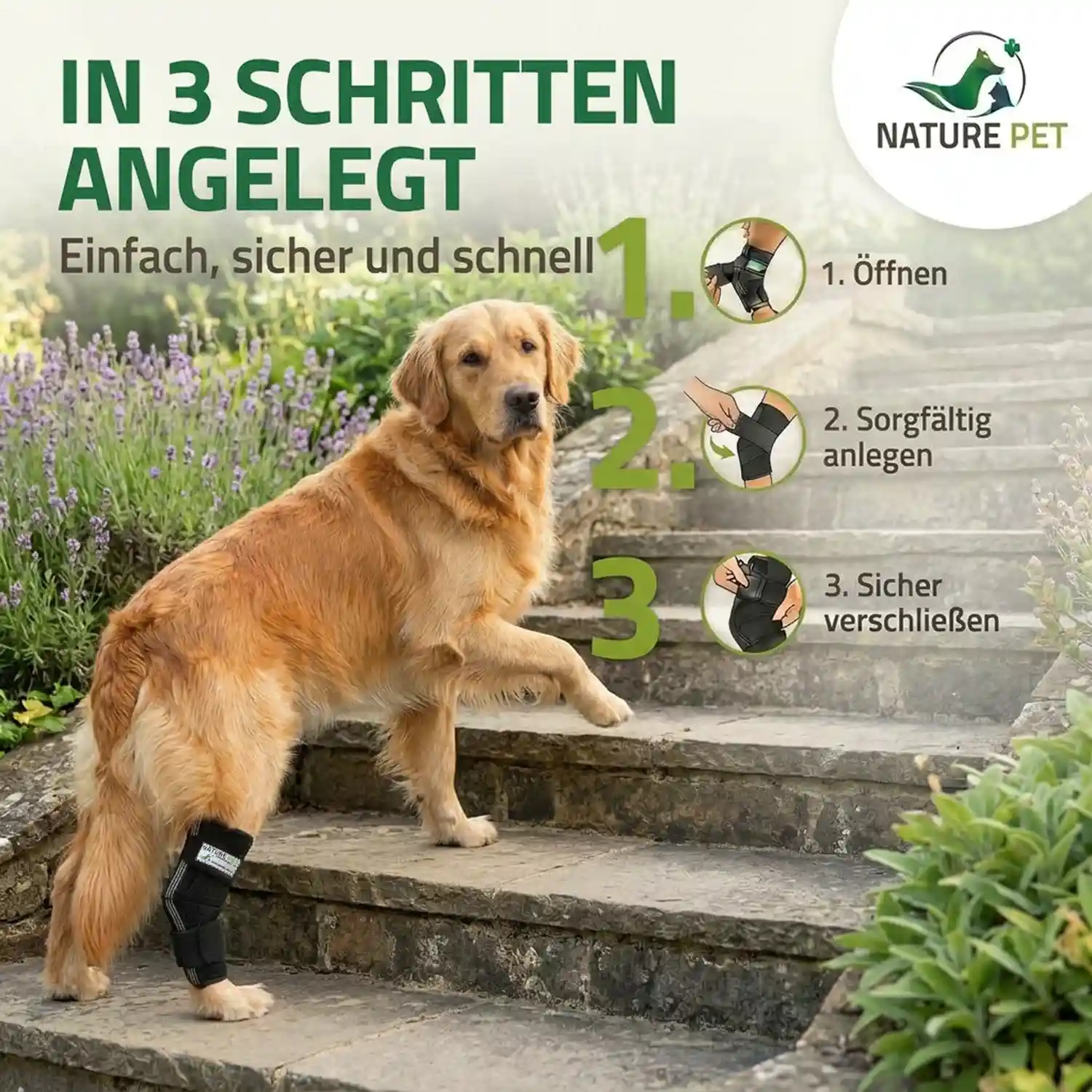 Sprunggelenkschutzbandage für Hunde von Nature Pet