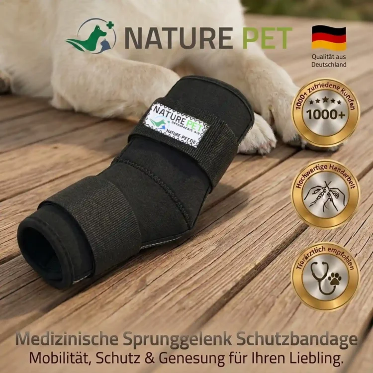 Sprunggelenkschutzbandage für Hunde von Nature Pet