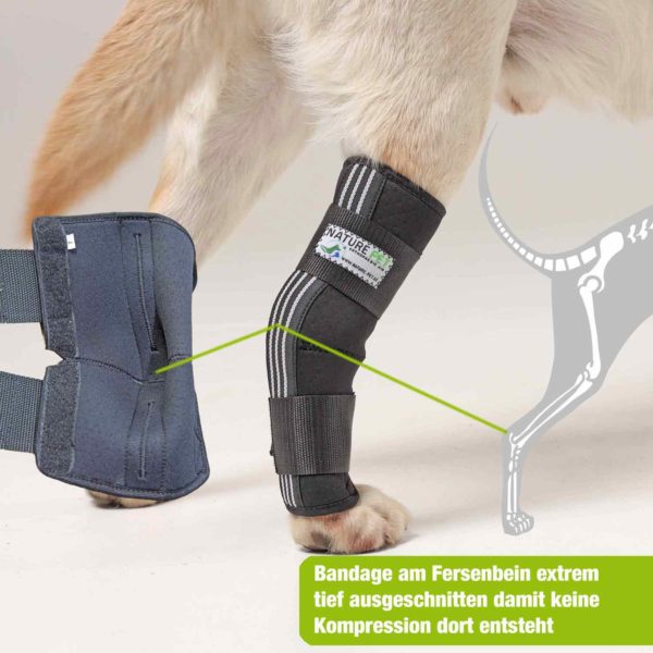 Hinterlauf Bandage Sprunggelenk für Hunde
