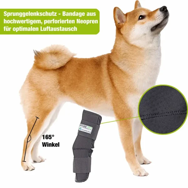 Kniebandage für Hunde 165° von Nature Pet