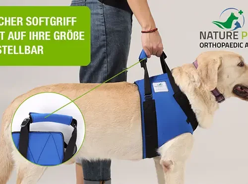 Hunde Tragehilfe vorne 37 Egal, ob älterer oder kranker Hund - Nature Pet hat die richtige Lösung! Hundetragehilfe vorne