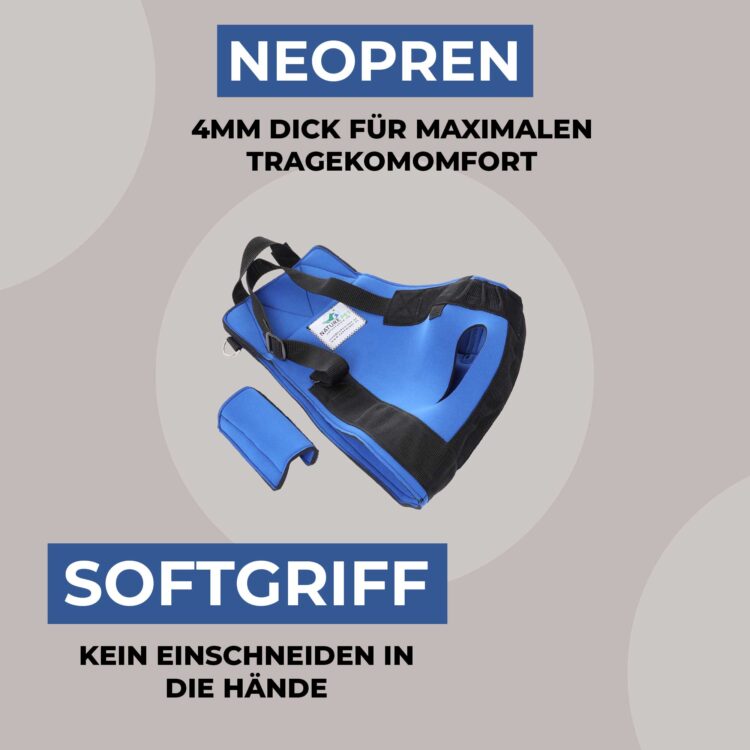Hunde Tragehilfe vorne 33 Tragehilfe für Hunde vorne