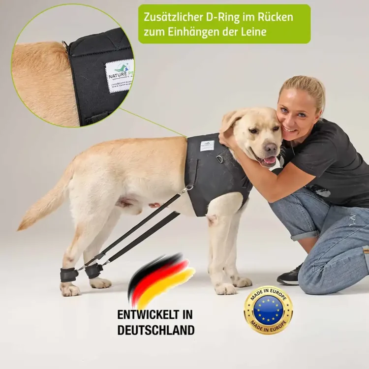 Expander Trainingsgeschirr für Hunde 27 FlexiPander Trainingsgeschirr fuer Hunde