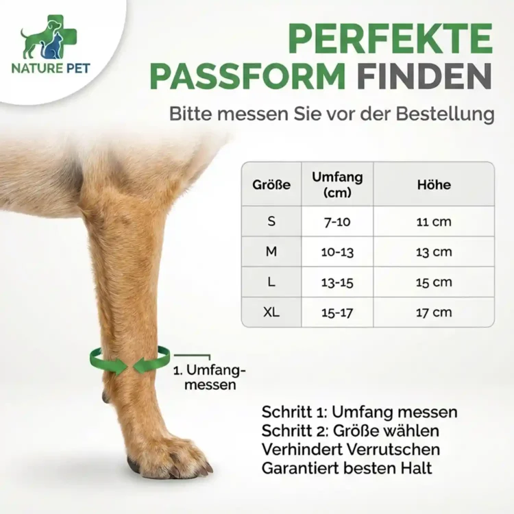 Turbocast Bandage für Hunde Vorderlauf