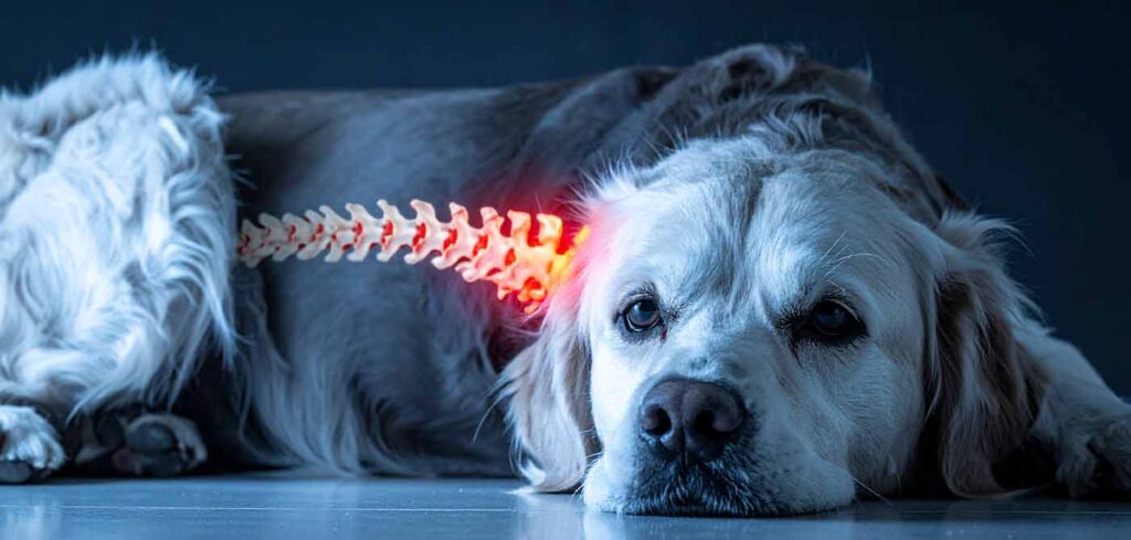 Bandscheibenvorfall beim Hund