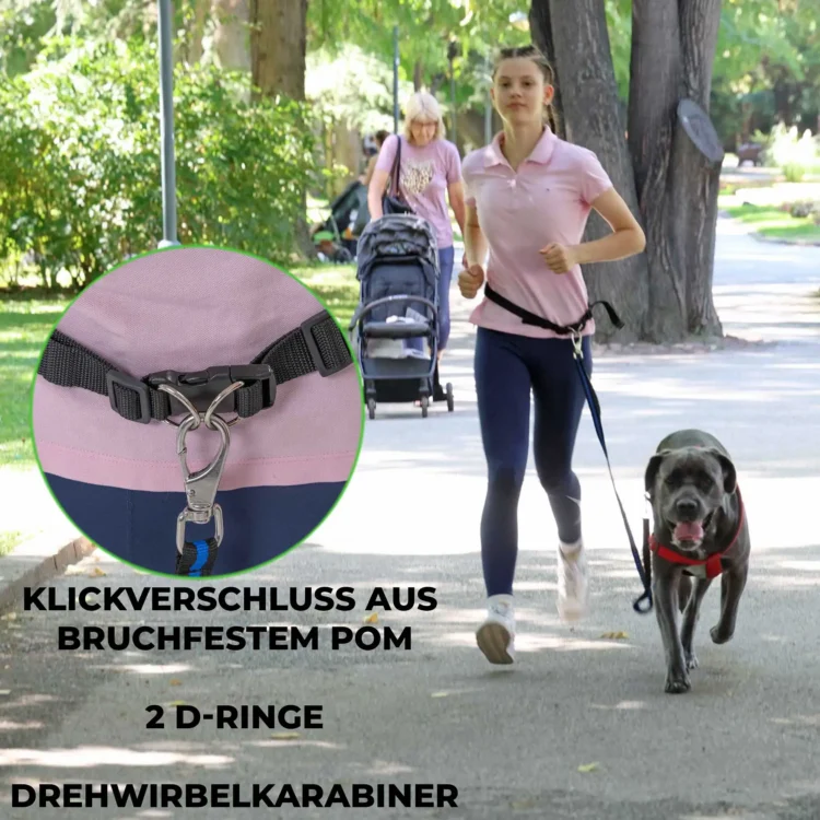 Flexible Joggingleine für Hunde 21 Hunde Joggingleine