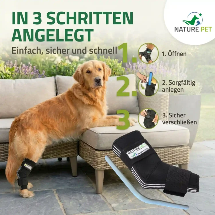 Sprunggelenk Stabilisierungsbandage für Hunde von Nature Pet